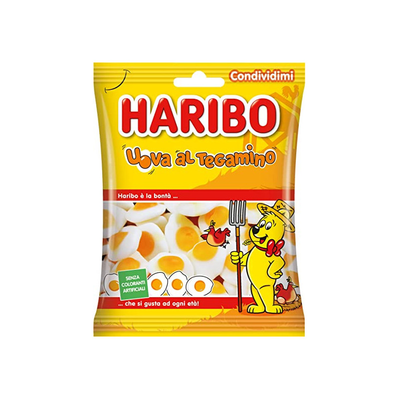Haribo Uova al Tegamino 100gr x 30pz