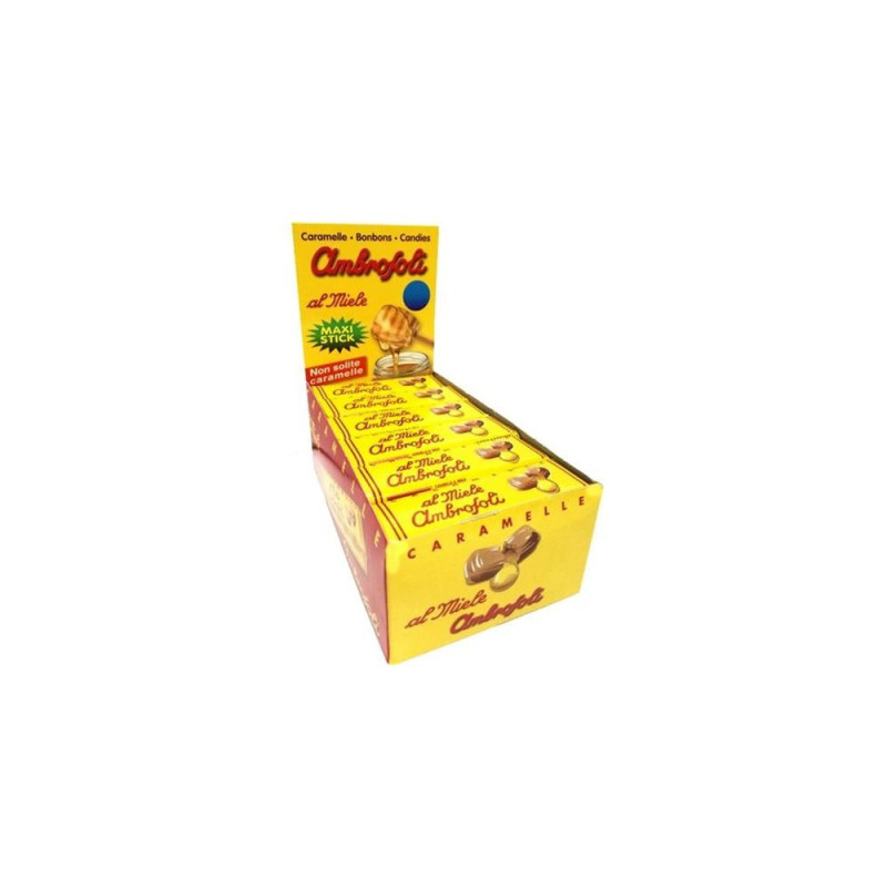 Ambrosoli Miele Caramelle Stick x 24pz