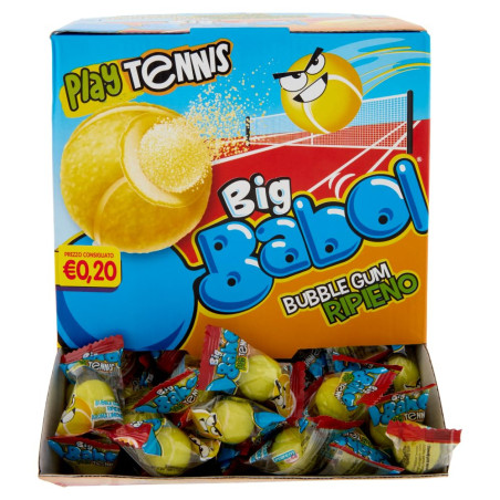 One Big Babol Play Tennis Mono x 200pz