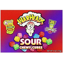 Warheads Cubes Caramelle Acide 113gr x 12pz