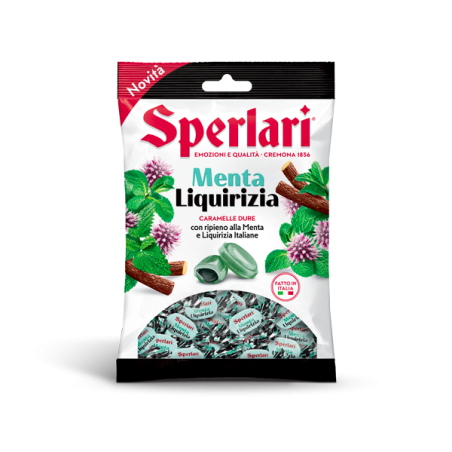 Sperlari Menta Liquirizia Caramelle Dure 150gr