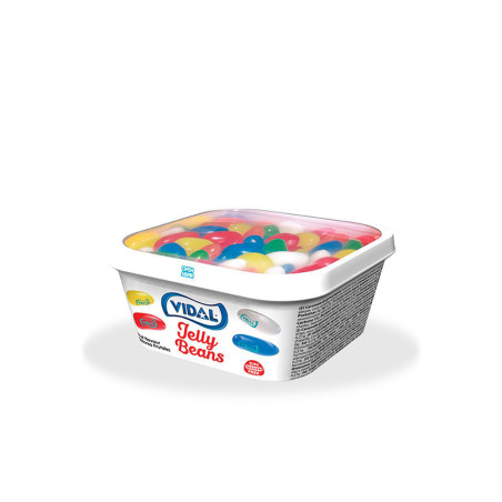 Vidal Jelly Beans Gommose Vaschetta 180gr