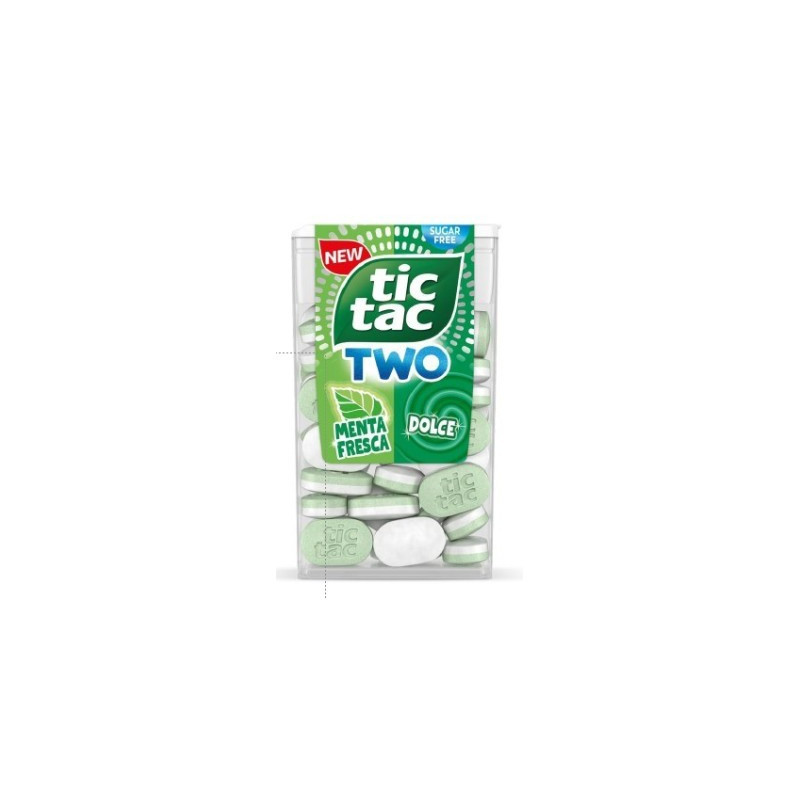 Tic Tac Two Menta Fresca Dolce 8pz