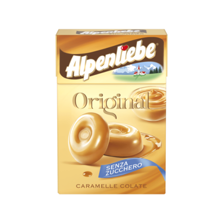 Alpenliebe Astuccio Original Senza Zucchero x 20pz