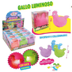 Gallo Luminoso con Caramelle x 12pz
