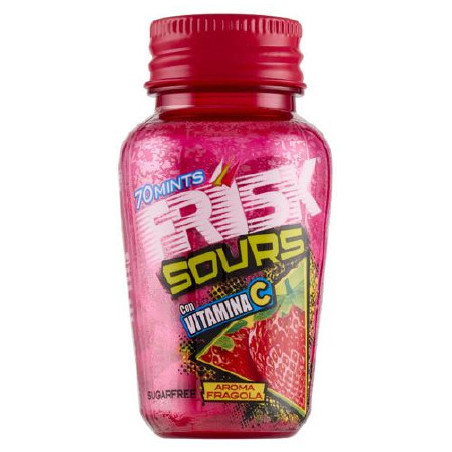 Frisk Sours Fragola 70 micro compresse  gr.49 x 6pz