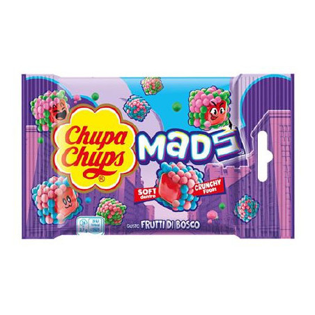 Chupa Chups Mads Frutti di Bosco x 18pz