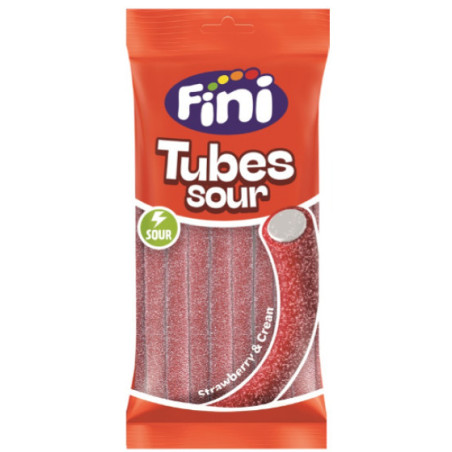 Fini Tubes Sour Fragola e Crema Ricarica da 90gr x 12pz