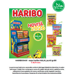 Expo Haribo Halal da 80gr x 40pz
