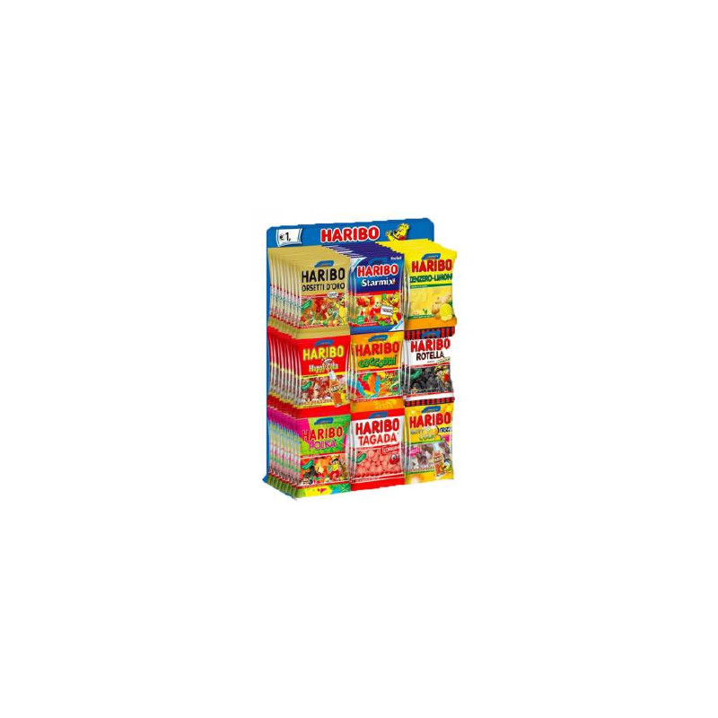 Expo Haribo da banco 80gr x 140pz