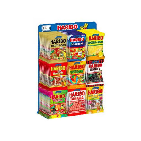 Expo Haribo da banco 80gr x 140pz