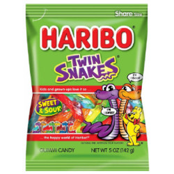 Haribo Twin Snakes 100gr x 30pz