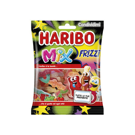 Haribo Mix Frizzi 100gr x 30pz