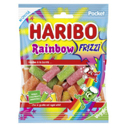 Haribo Rainbow Frizzi 100gr x 30pz