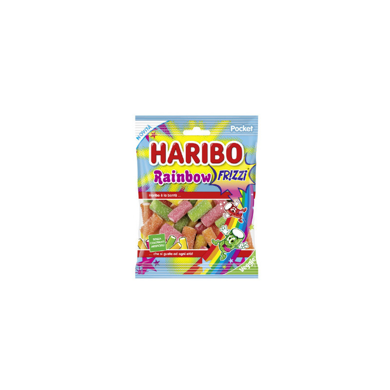 Haribo Rainbow Frizzi 100gr x 30pz
