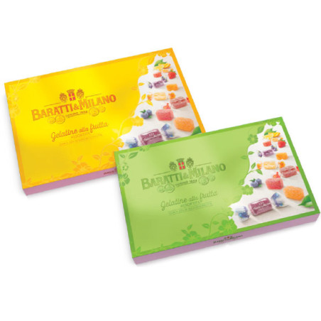 Gelee Assortite Scatola Giada Baratti&Milano da 400gr.