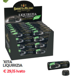 Gommosa alla Liquirizia s.z. Baratti & Milano stick da 19gr x 48pz