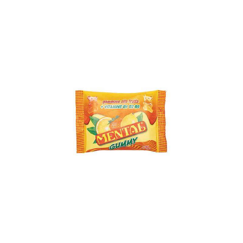 Mental Gummy Caramelle Gommose alla Frutta gr.42 x 12pz