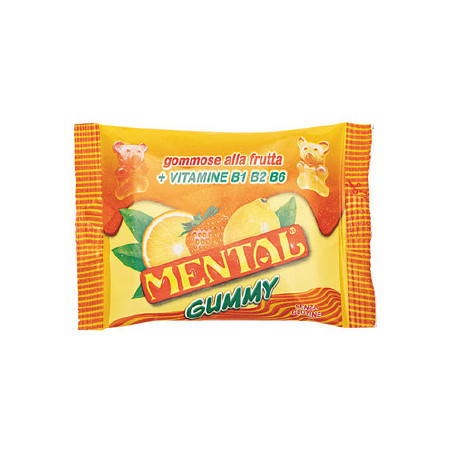 Mental Gummy Caramelle Gommose alla Frutta gr.42 x 12pz