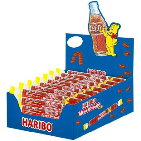 Haribo Mega Roulette Cola x 40pz