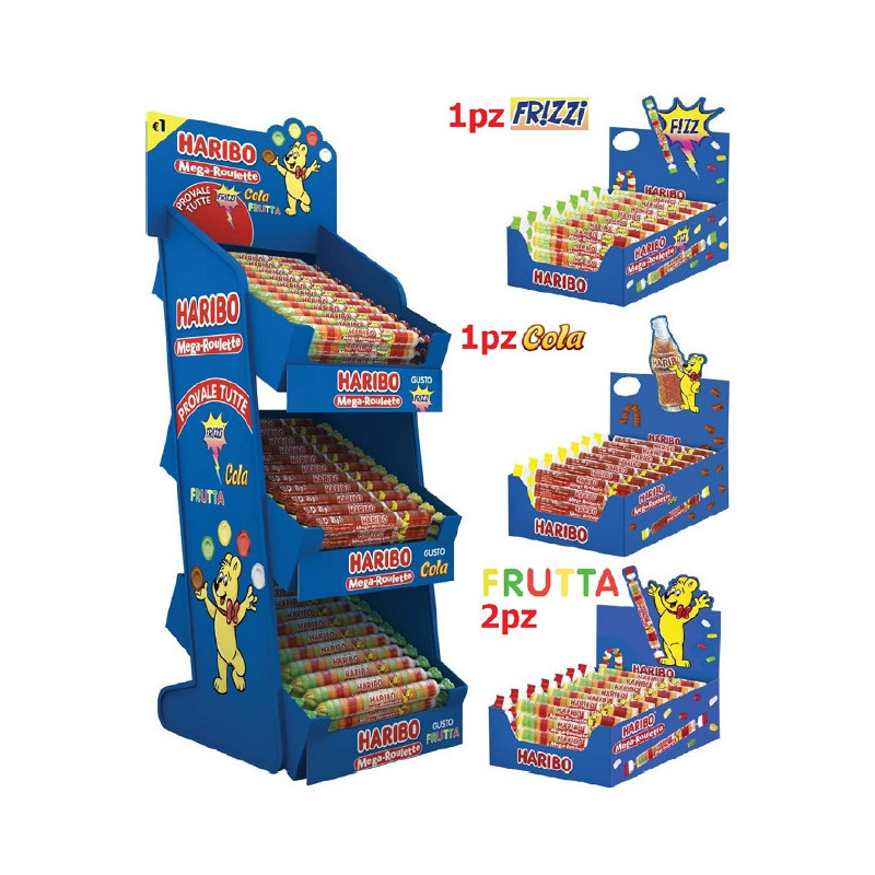 Expo Haribo Mega Roulette x 160pz
