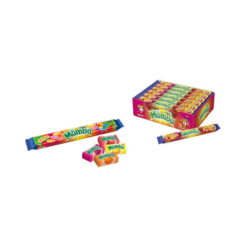 Mamba Caramelle Gommose Frutta 106gr x 24pz