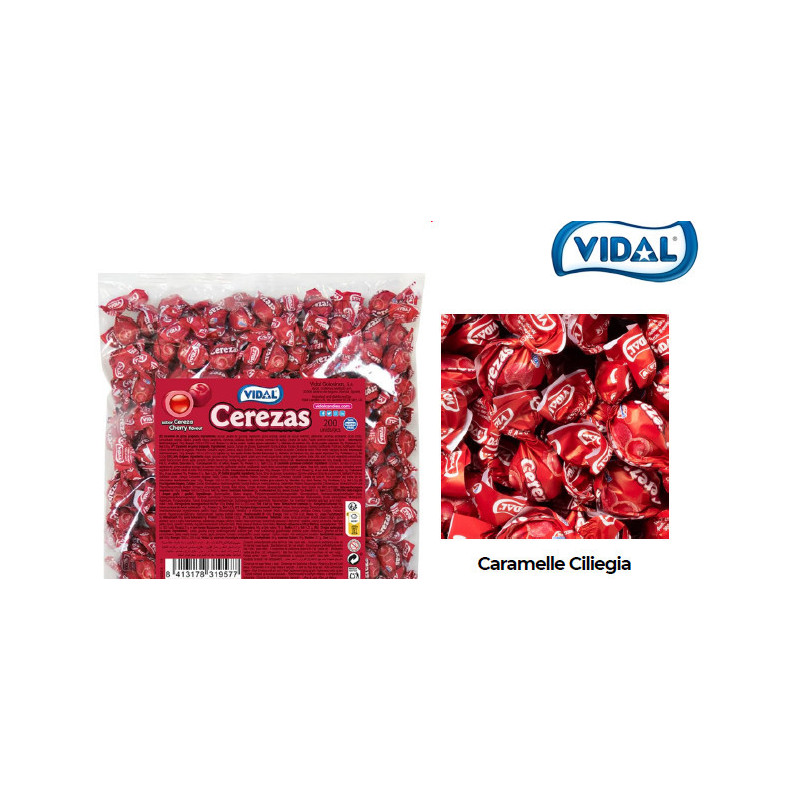 Vidal Caramella Ciliegia x 200pz
