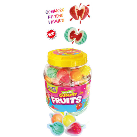 Splash Gummy Fruit Liquid 18gr x 60pz
