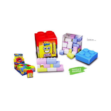 Candy Block Lego 40gr x 12pz