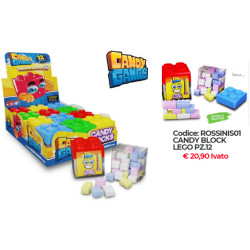 Candy Block Lego 40gr x 12pz