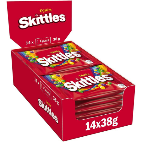 Skittles Fruit 38gr x 14pz