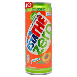 Estathè Zero Pesca Lattina 33cl x 24pz