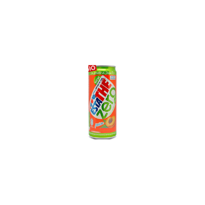 Estathè Zero Pesca Lattina 33cl x 24pz