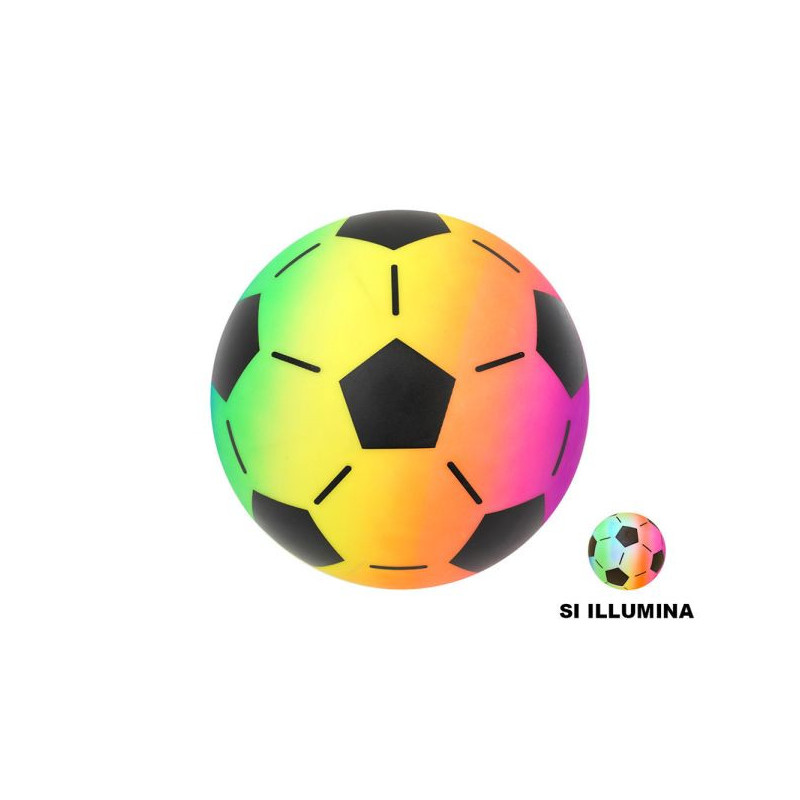 Pallone da calcio luminoso 22 cm