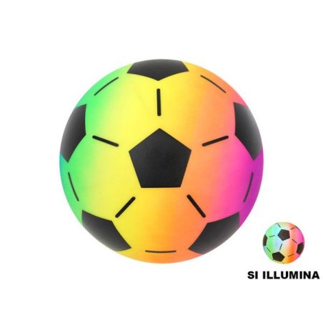 Pallone da calcio luminoso 22 cm