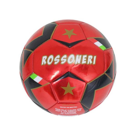 Pallone da Calcio misura 5 rosso/nero