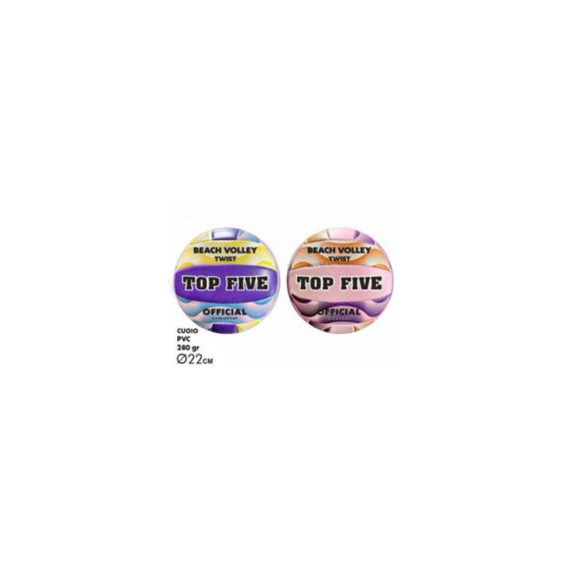 Pallone Top Five Beach Volley Twit 280gr