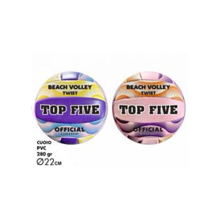 Pallone Top Five Beach Volley Twit 280gr
