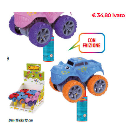 Auto Off Road con caramelle x 9pz