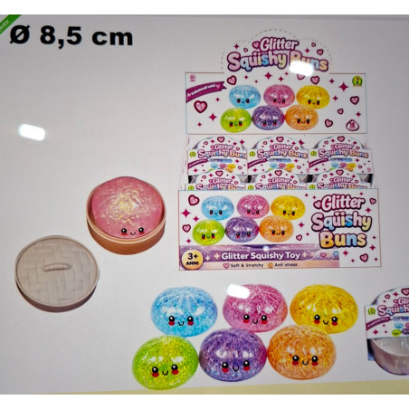 Ravioli Cinesi Squishy Glitter x 12pz