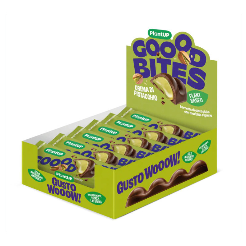 Goood Bites Pistacchio Barrette SL SG 20gr x 24pz PlantUp