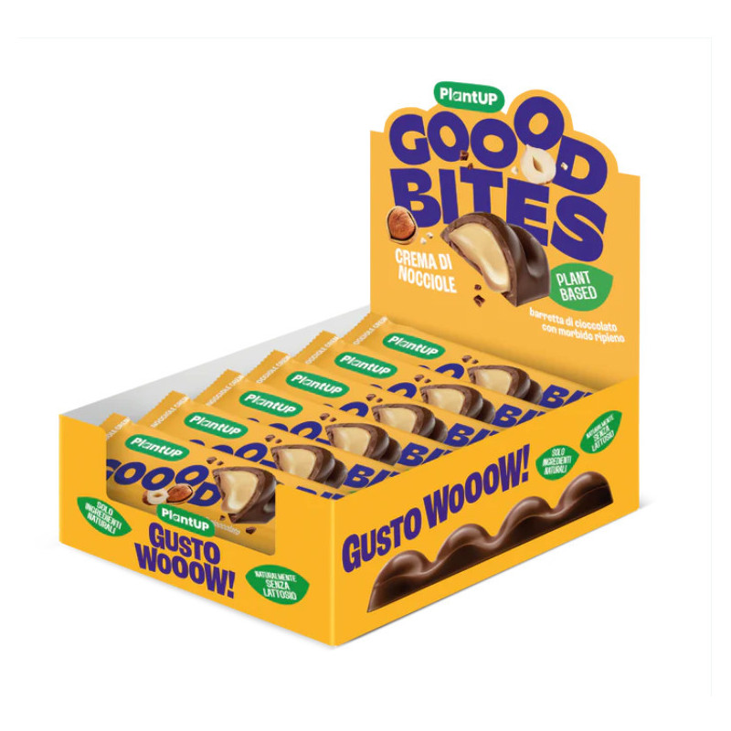 Goood Bites Nocciola Barrette SL SG 30gr x 24pz PlantUp