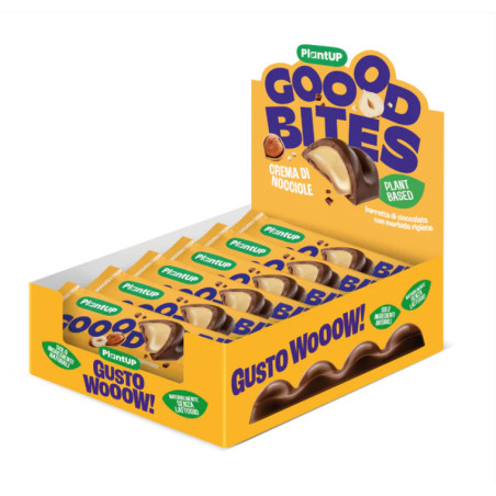 Goood Bites Nocciola Barrette SL SG 30gr x 24pz PlantUp