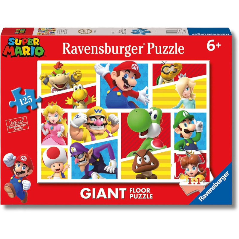 Super Mario Puzzle Ravensburger da 125pz