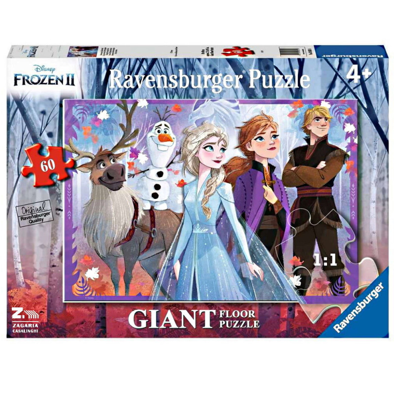 Frozen II Attraverso la Foresta Puzzle da 60pz