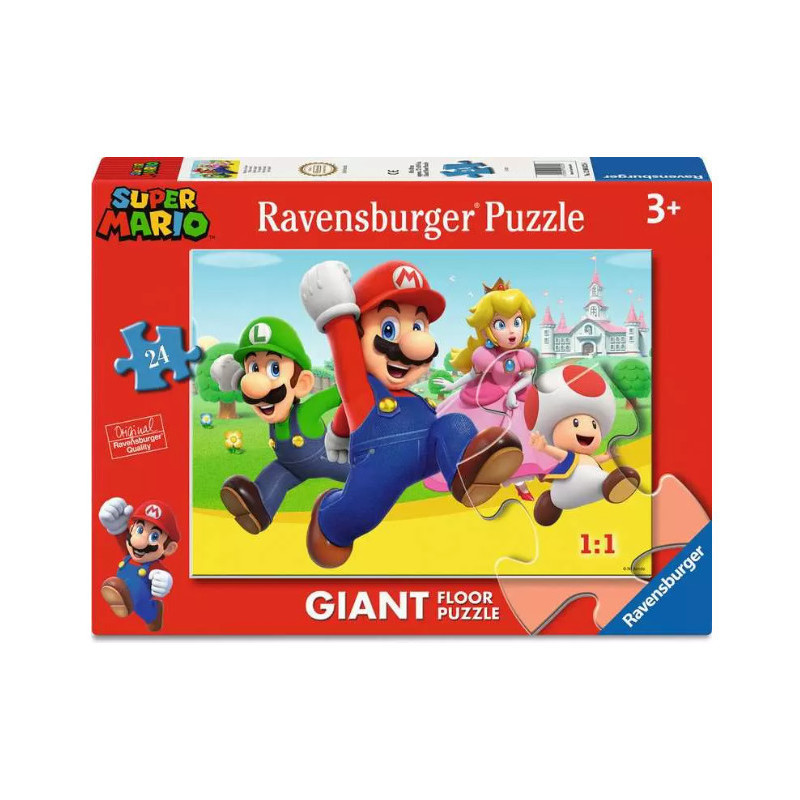 Super Mario Puzzle Ravensburger da 24pz