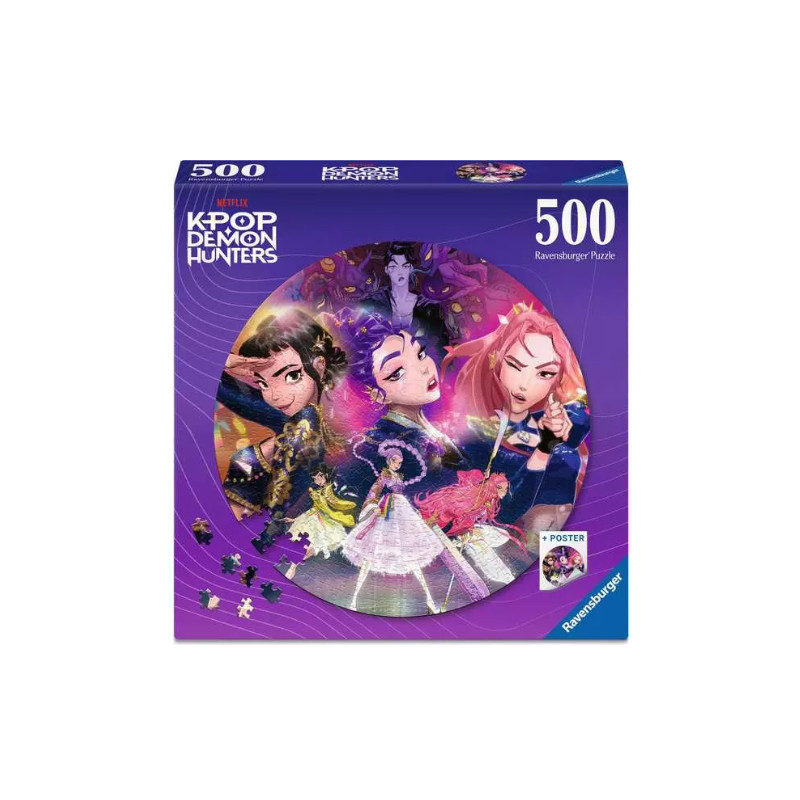 Kpop Demon Huntrix Puzzle 500pz Ravensburger
