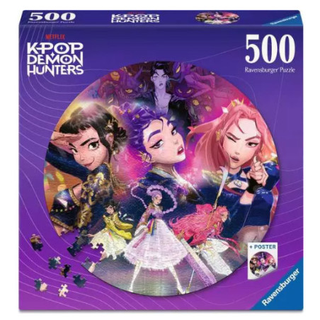 Kpop Demon Huntrix Puzzle 500pz Ravensburger