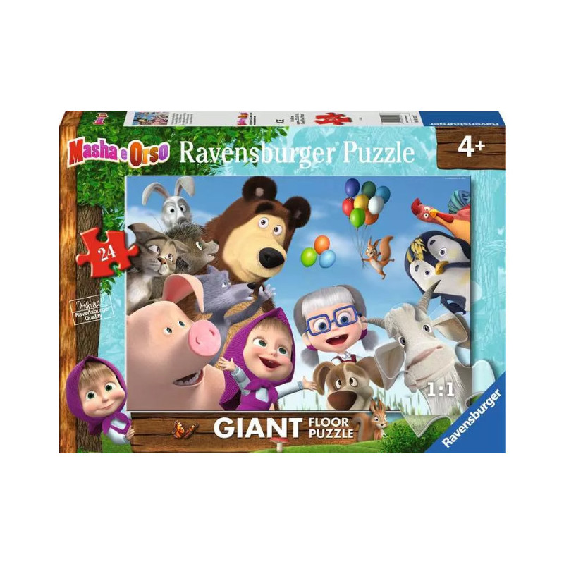 Masha & Orso Puzzle 24pz Ravensburger