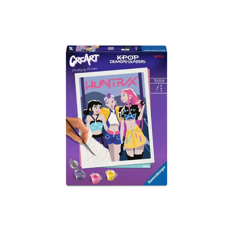 Kpop CreArt , Dipingere con i numeri Serie Trend Adulti